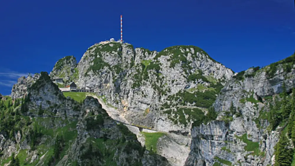 Wendelstein mit Zahnradbahn