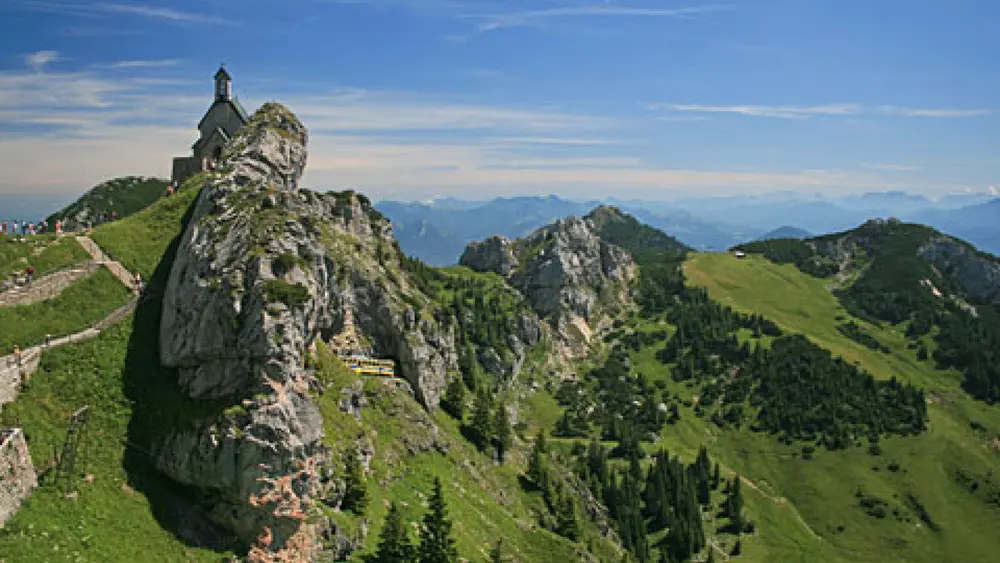 Das Wendelsteinkircherl am Gipfel des Wendelsteins