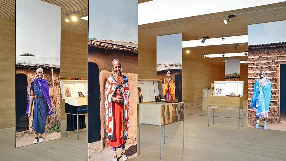 Blick in die Ausstellung im Frauenmuseum Hittisau