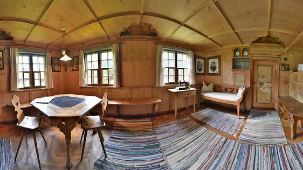 Wohnstube im Klostertal Museum