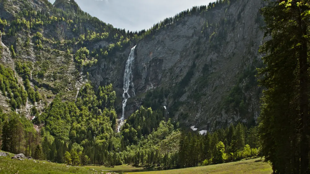 Blick auf den Röthbachfall