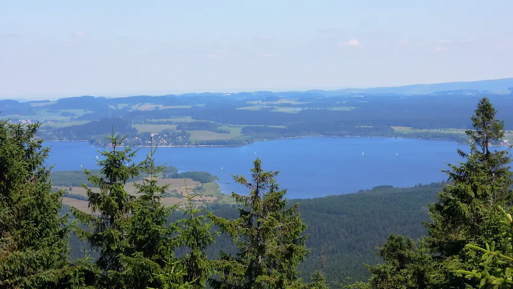 Blick nach Norden im Sommer