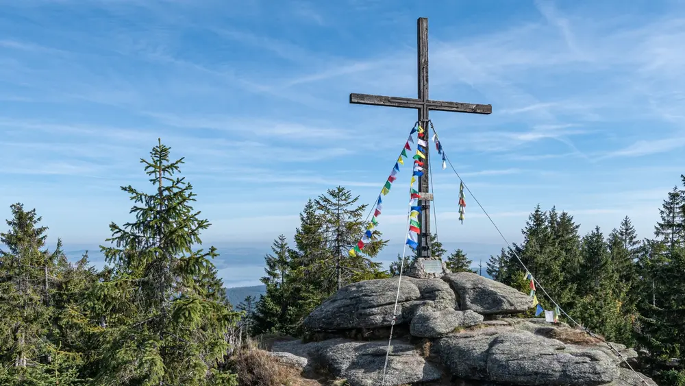 Gipfelkreuz am Bärenstein