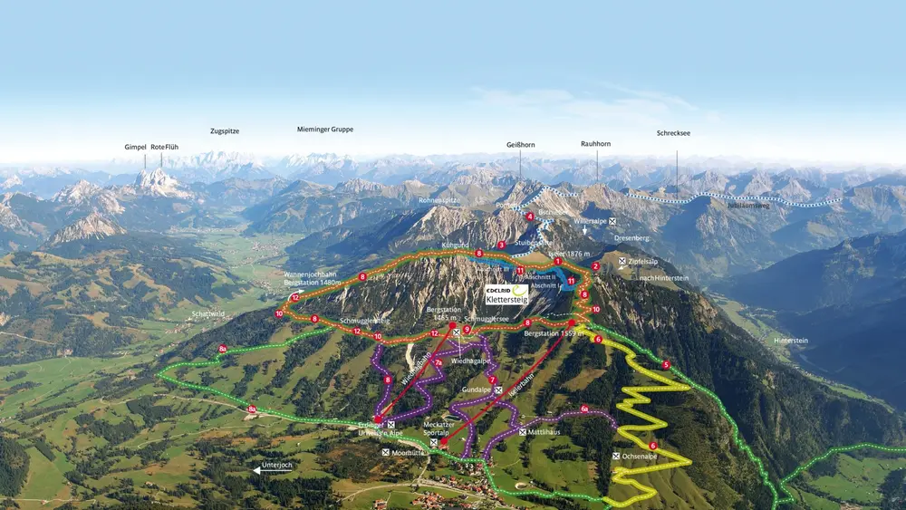 Wanderungen am und auf den Iseler im Allgäu