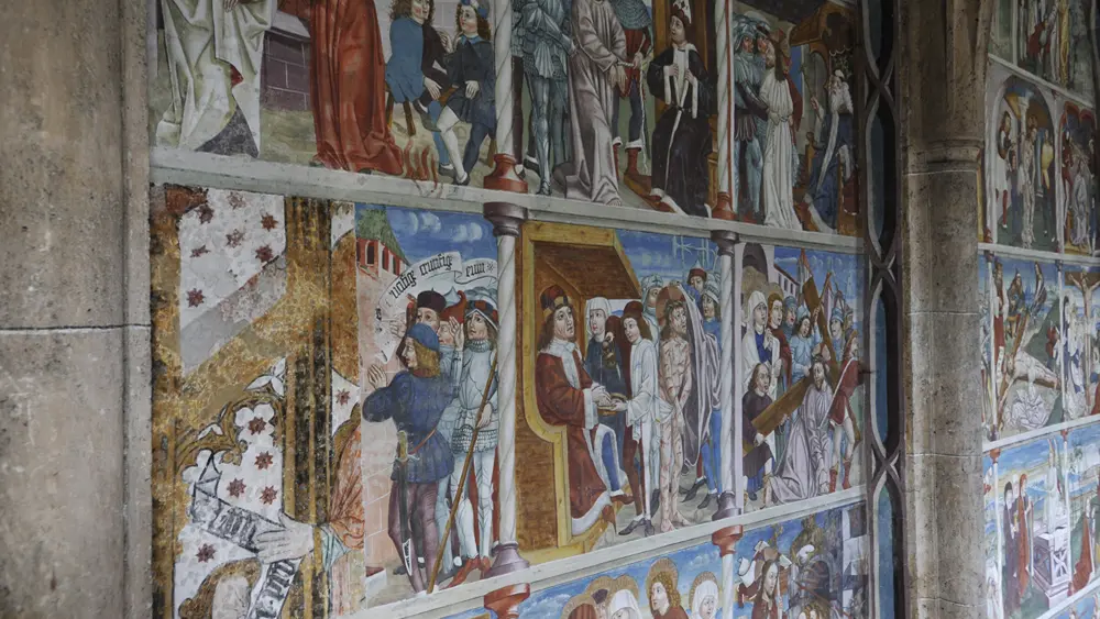 Fresken in der Wallfahrtskirche Maria Schnee