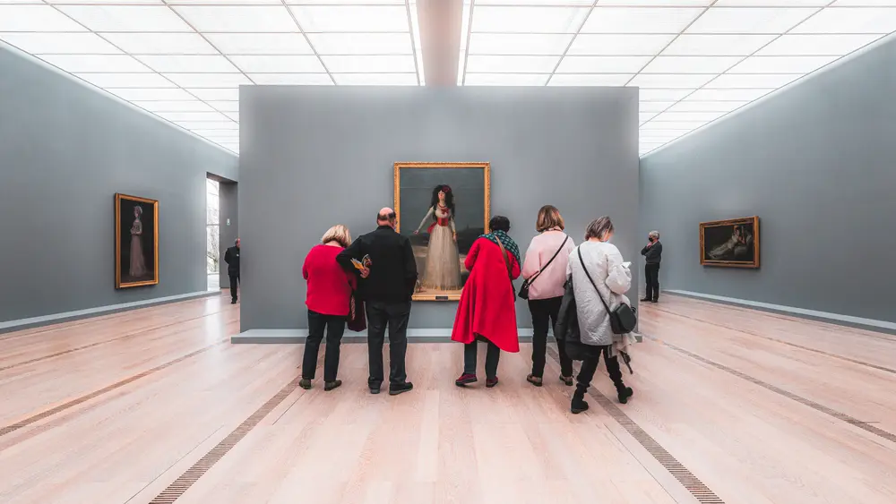 Gemälde in der Fondation Beyeler