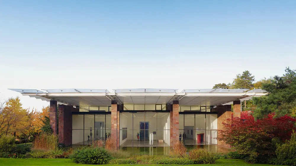 Der Museumsbau der Fondation Beyeler
