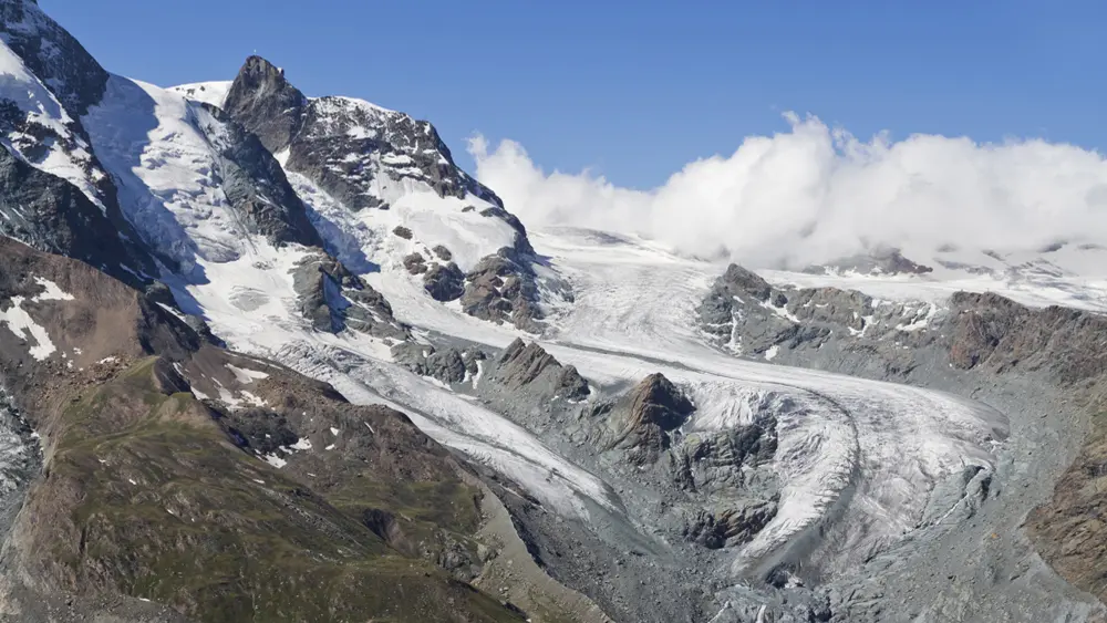 Klein Matterhorn mit Theodulgletscher