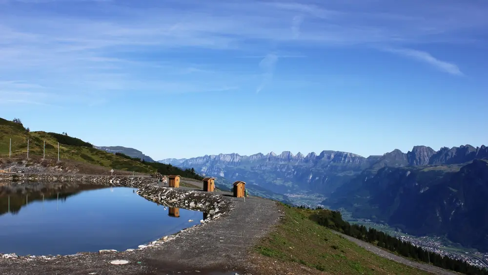 Edelweissweg am Pizol