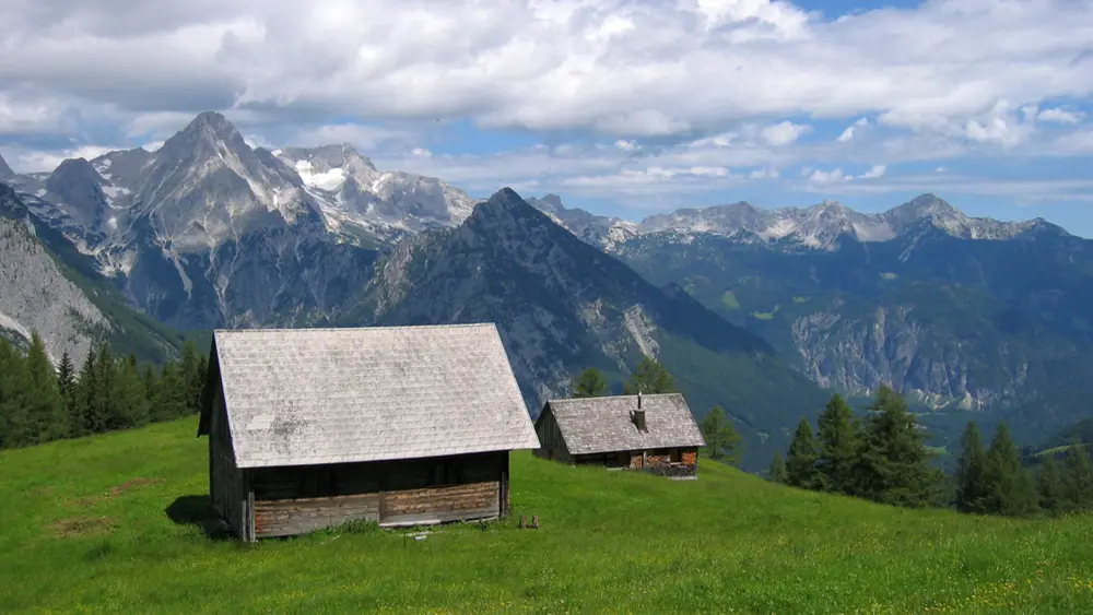 Lögerhütte im Toten Gebirge