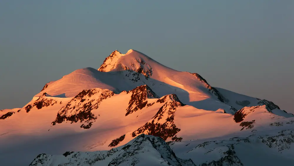 Die Wildspitze ist der zweithöchste Berg Österreichs