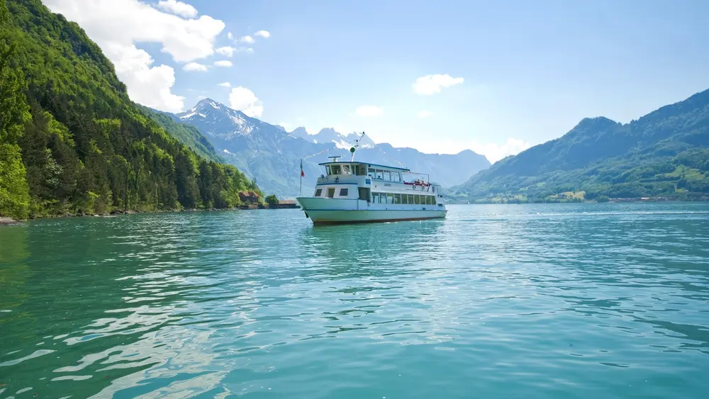 Die MS Quinten auf dem Walensee