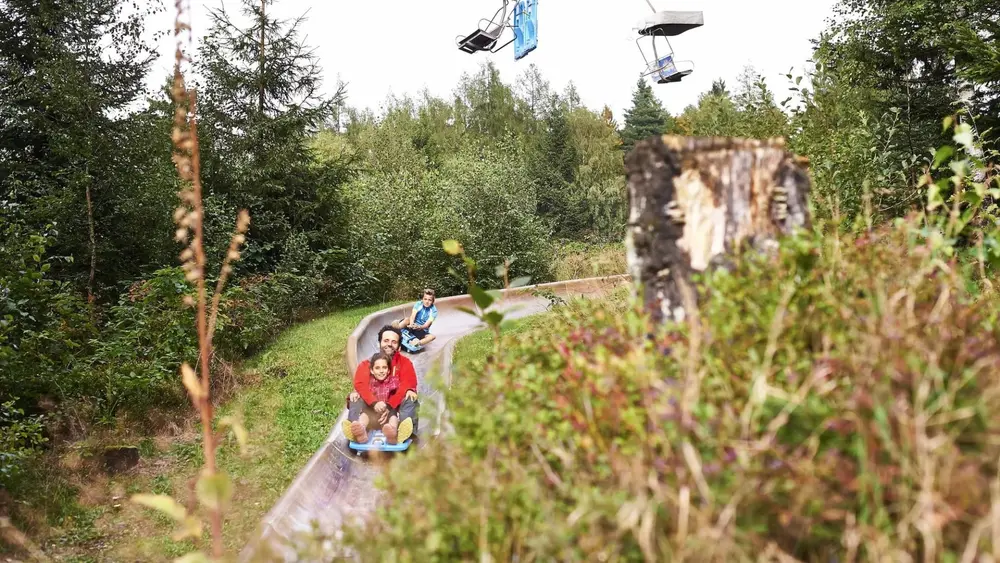 Sommerrodelbahn am Silberberg