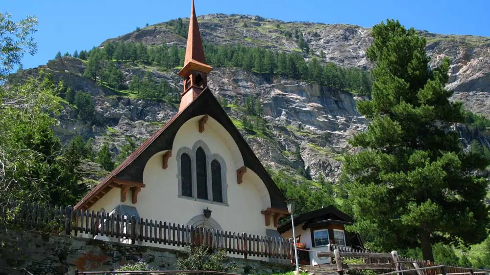 Anglikanische Kirche St. Peter's in Zermatt