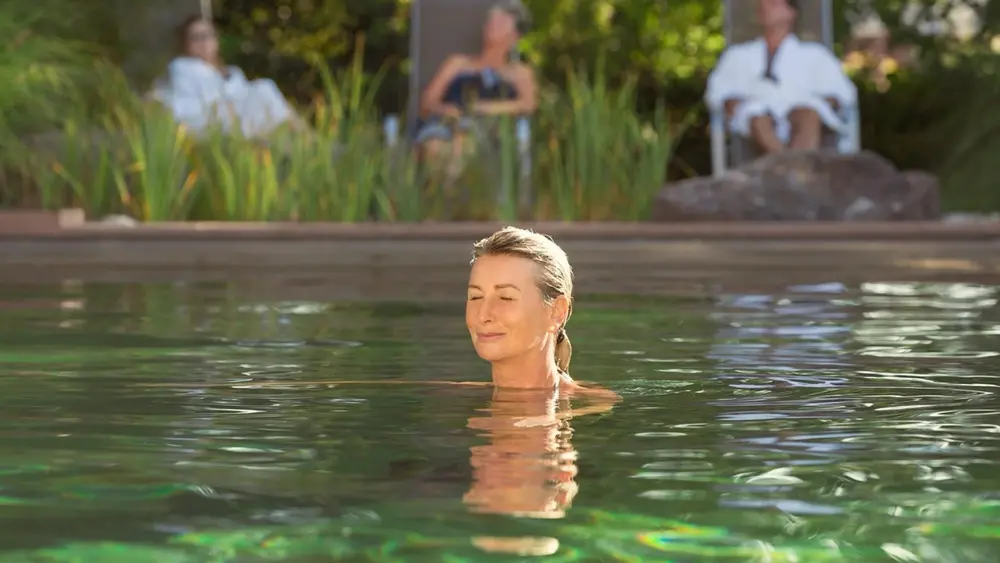 Naturbad in der Aqualon Therme