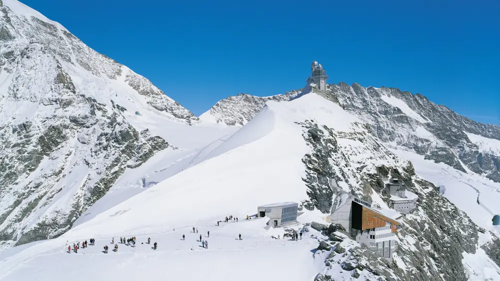 Jungfraujoch mit Sphinx-Plattform