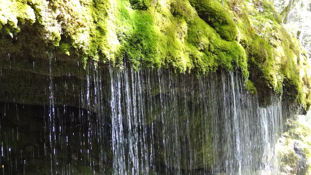 Wasserfall in der Wutachschlucht