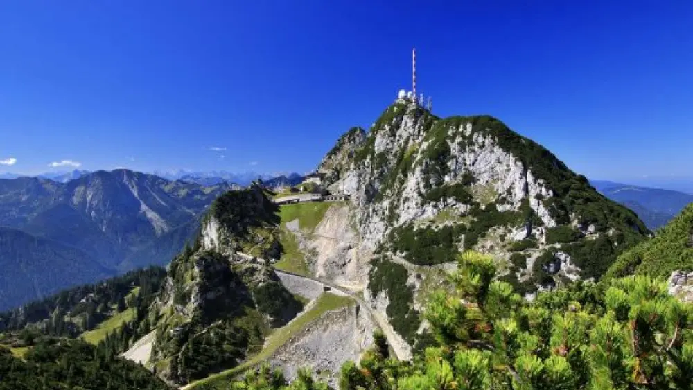 Der Wendelstein, in dem die Höhle gelegen ist