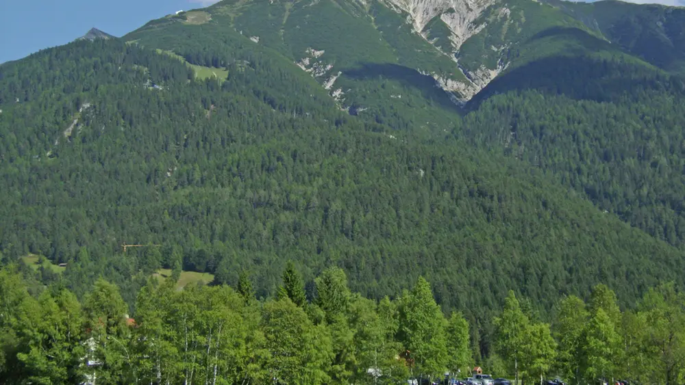 Blick auf die Reither Spitze von Seefeld aus