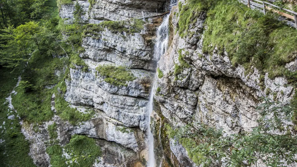 Wanderung zum Staubfall bei Ruhpolding