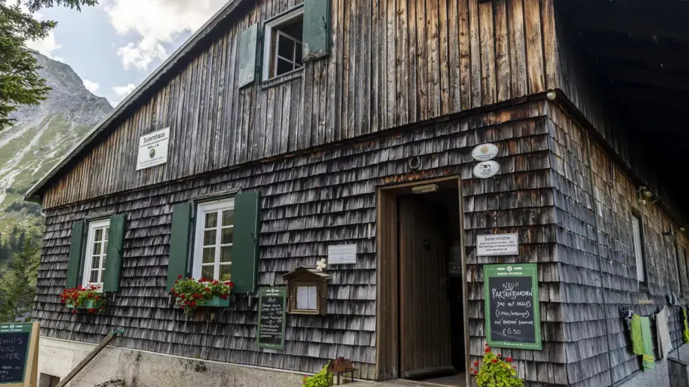 Soiernhaus hoch über Krün