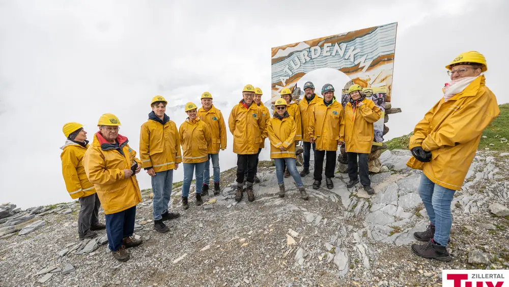 Am Naturdenkmal Spannagelhöhle