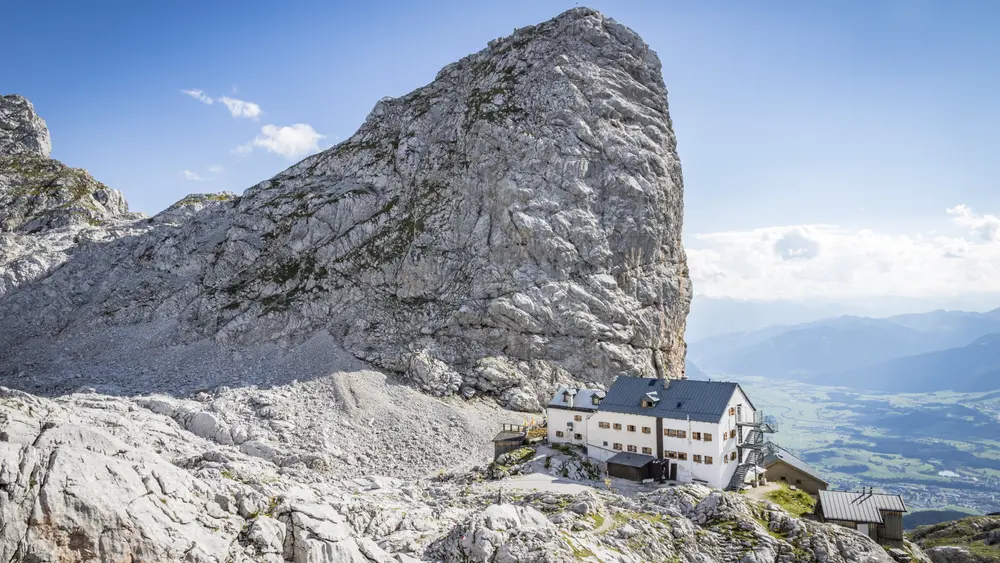Riemannhaus und Sommerstein im Steinernen Meer
