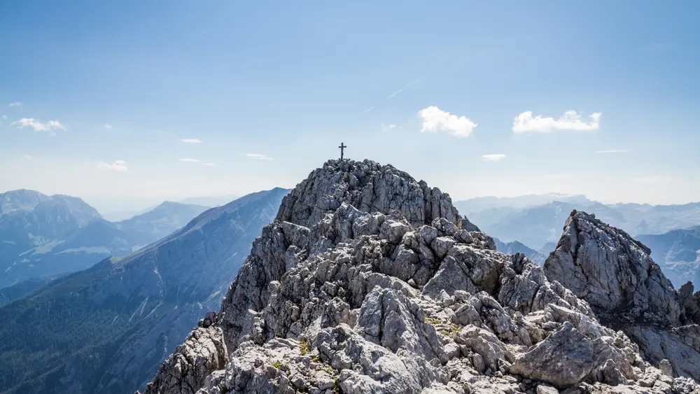 Blick auf den Hochkalter