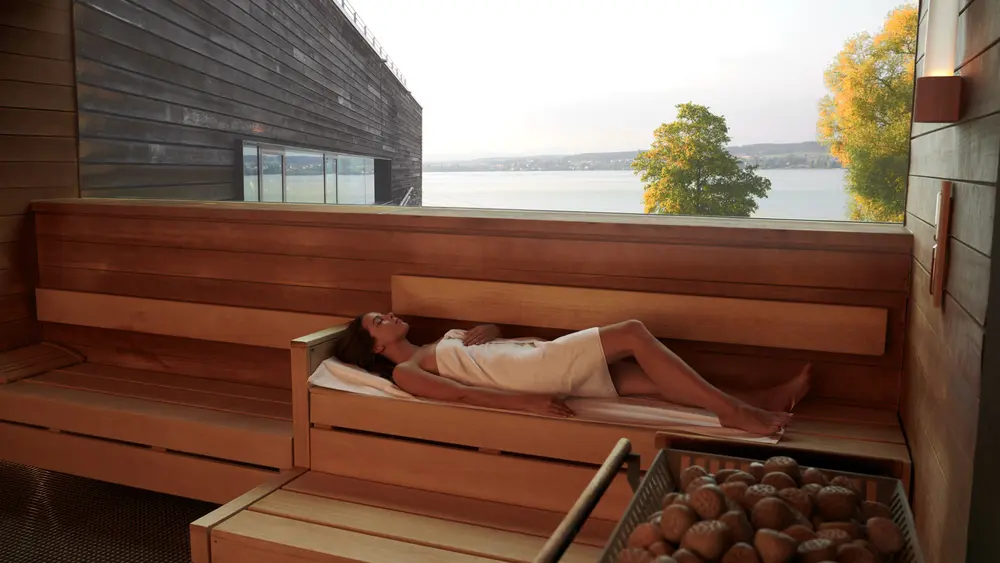 Panoramasauna in der Bodensee-Therme Konstanz
