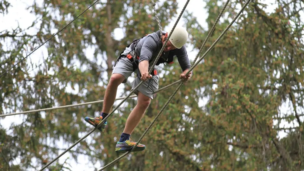 Mammuttour im Hochseilgarten Kramsach