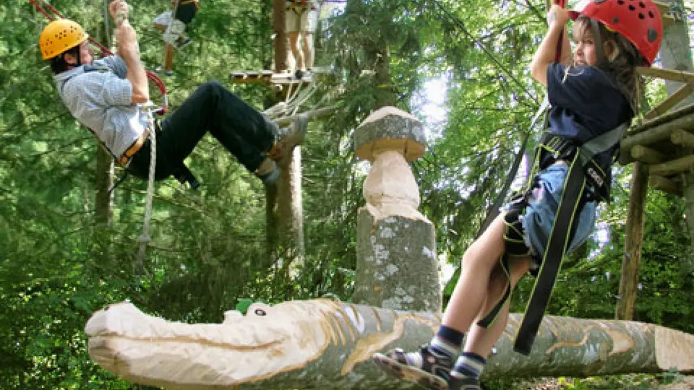 Waldseilgarten in Oberaudorf