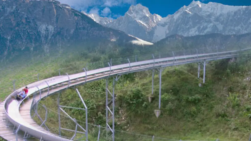 Sommerrodelbahn in Oberaudorf