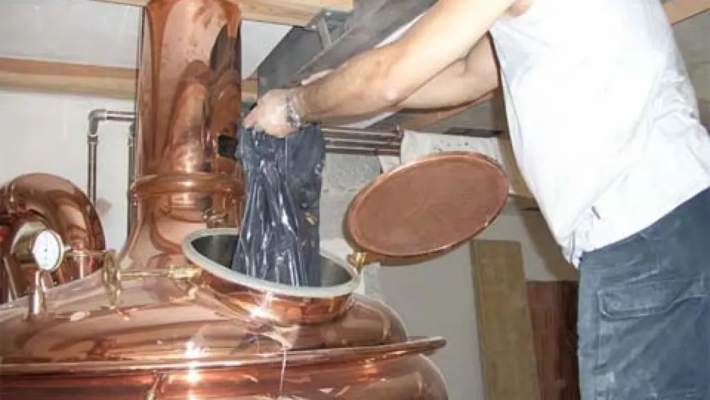 Braukessel der Brauerei Gassl Bräu