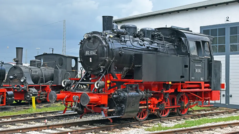 Lok im Bayerischen Eisenbahnmuseum
