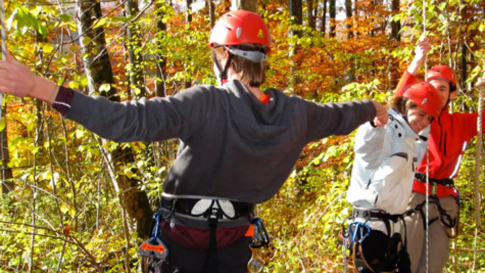 Teamtraining im Abenteuerpark Schloss Lichtenstein