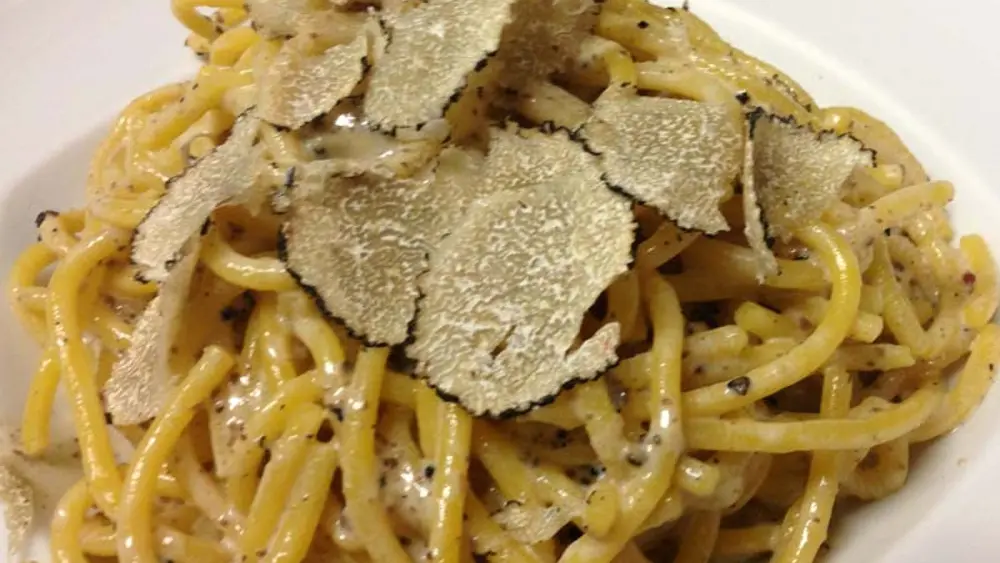 Leckere Trüffelnudeln