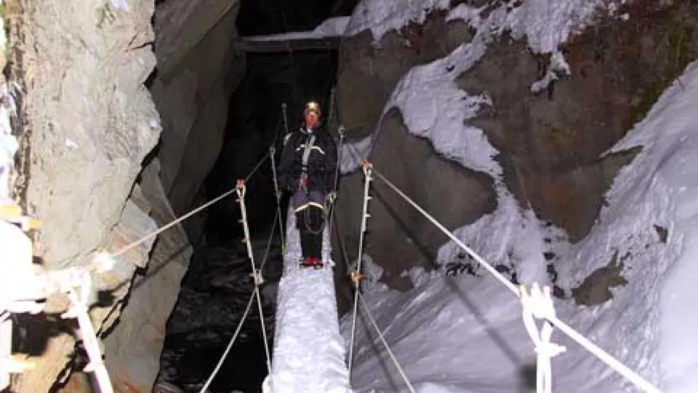 Sass-Fee - Klettersteig Gorge Alpine