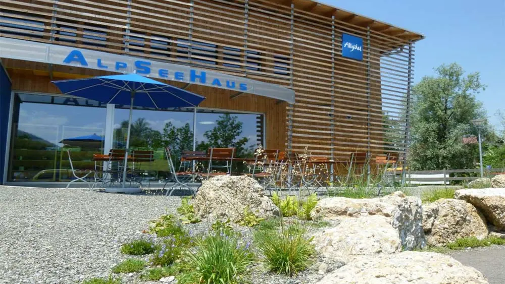 Außenansicht des Alpseehauses in Immenstadt