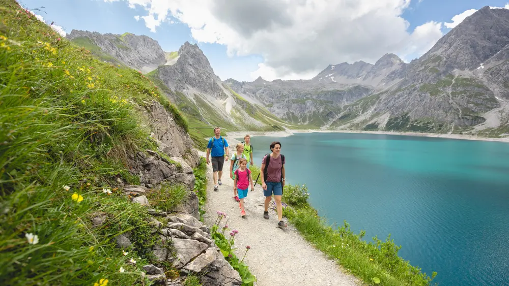 Wandern am Lünersee