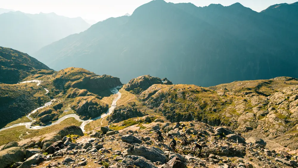 Mountainbiken im Ötztal