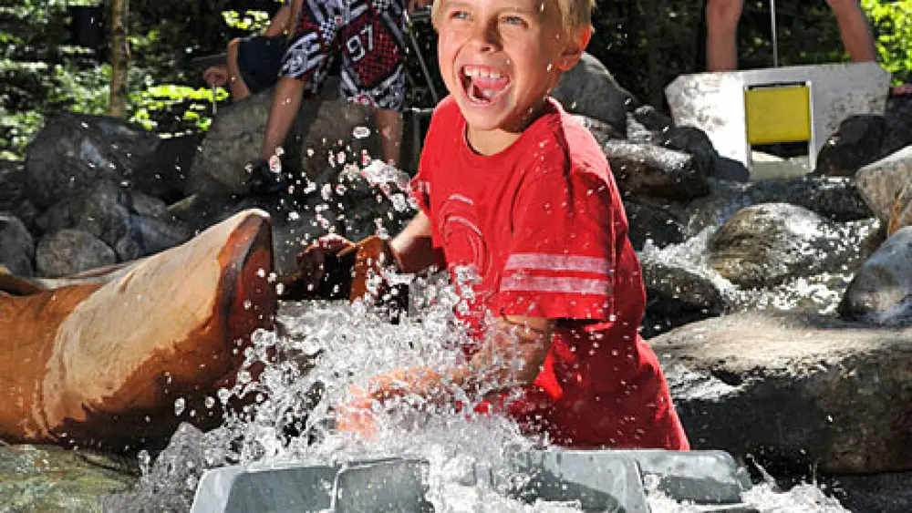 Wasserspielplatz an der Galitzenklamm