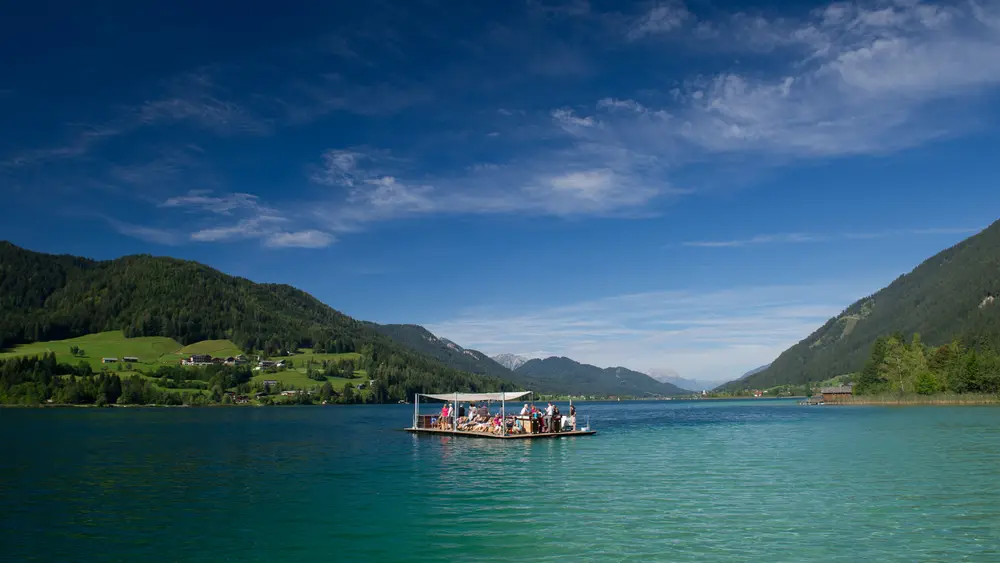 Auf dem Weissensee