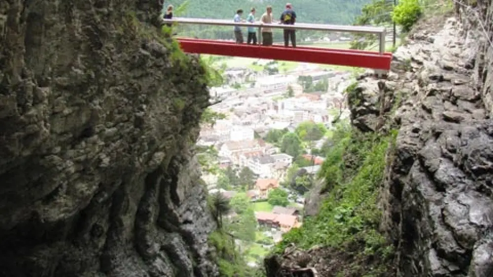 Die Alpbachschlucht bei Meiringen