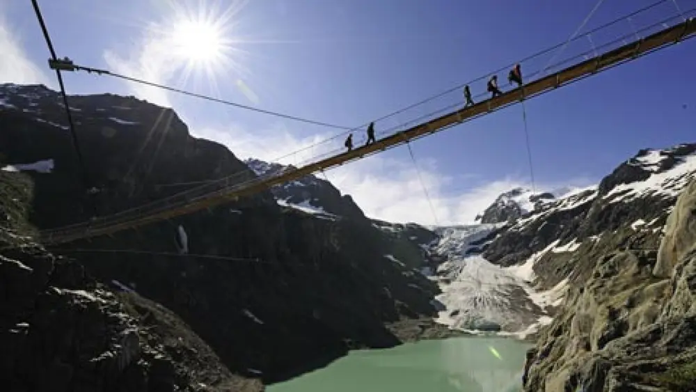 Triftbrücke am Triftsee