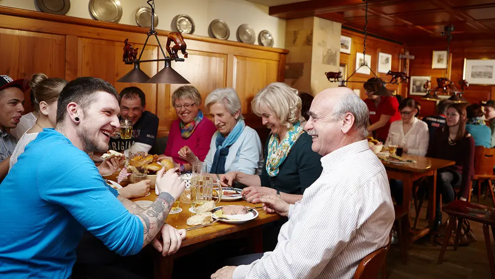 Gäste im Fidelisbäck in Wangen