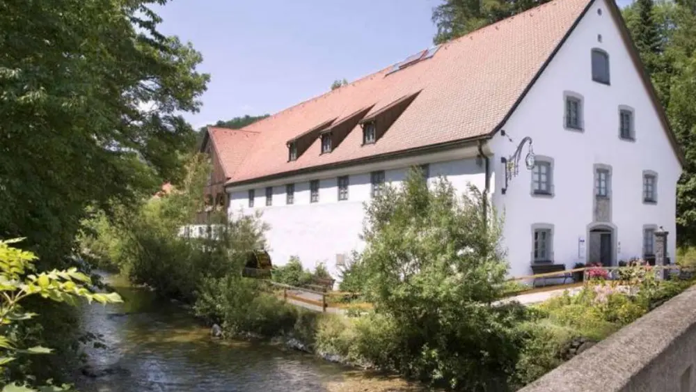 Außenansicht des Museums Hofmühle in Immenstadt