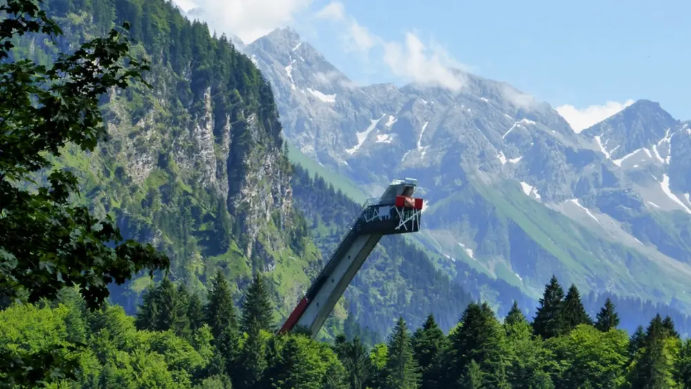 Skiflugschanze in Oberstdorf