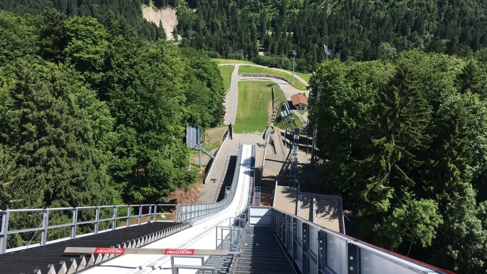 Blick von der Schanze