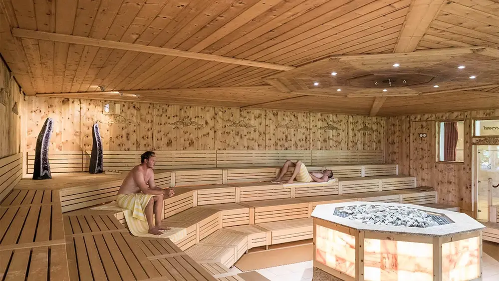 Sauna in der Kristalltherme Schwangau