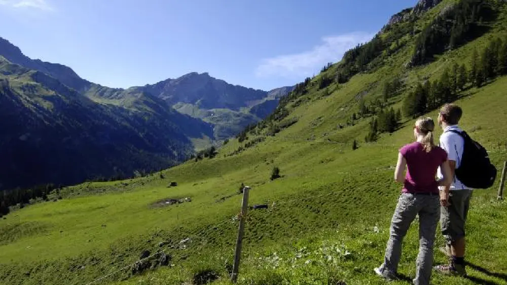 Aussicht auf den Historischen Höhenweg